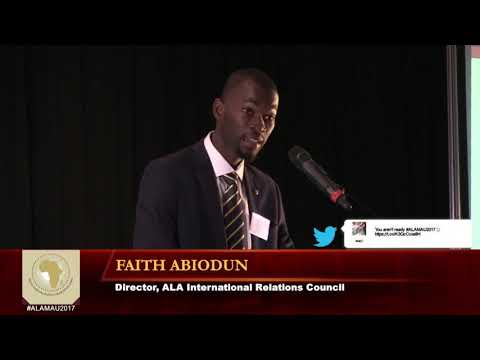  ALA Model African Union 2017 Opening Speech